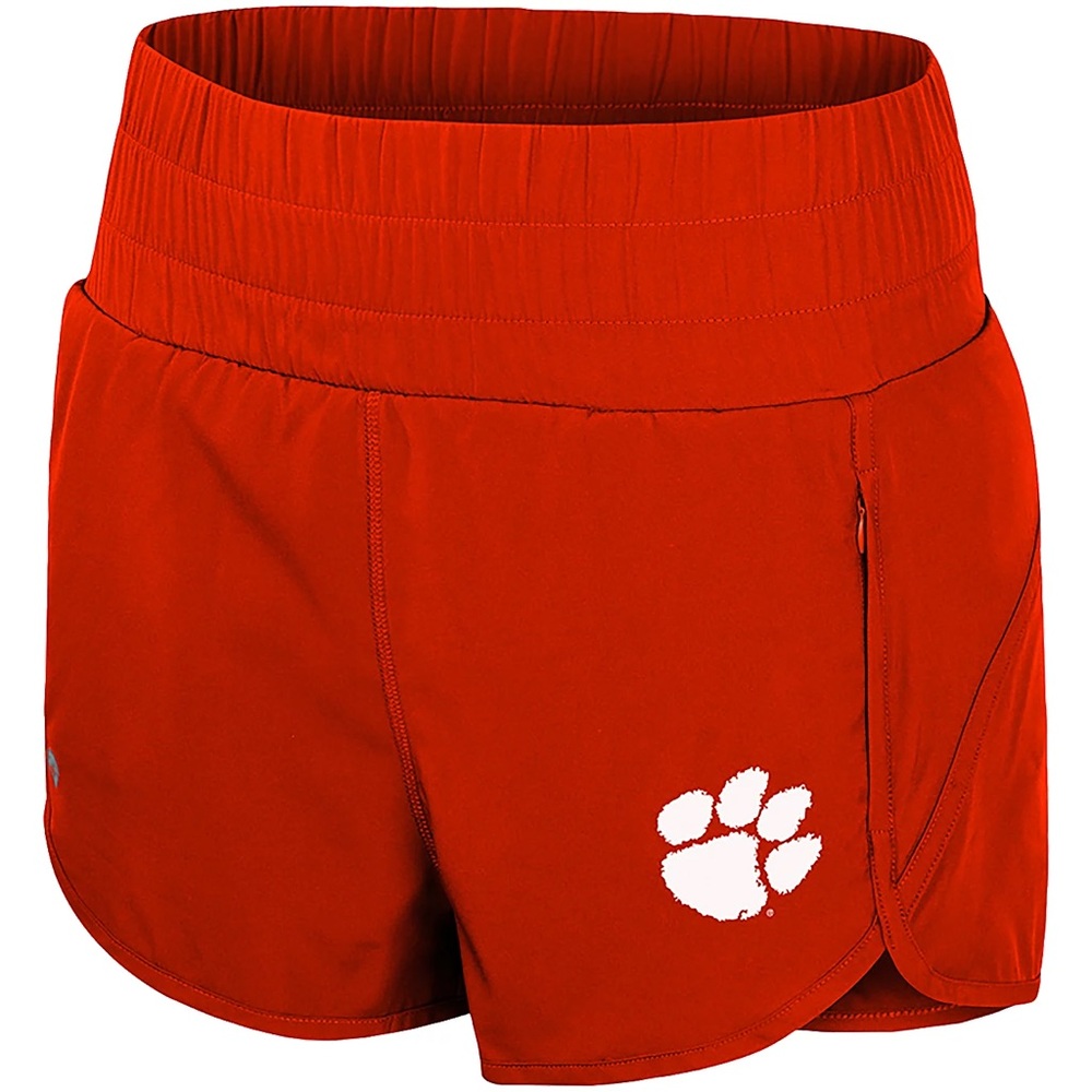 Women's Orange Athletic or Casual Shorts
